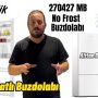 Arçelik 270427 MB Yeni No Frost Buzdolabı Tanıtım Videosu / Toplam Hacim 427 Lt / Cool Plus Soğutma