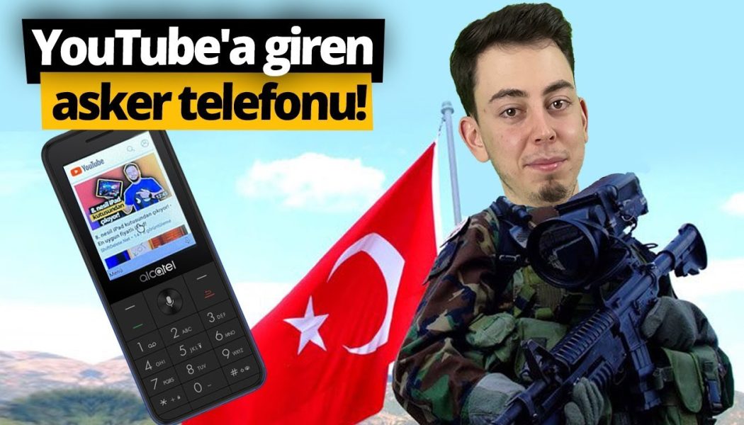 YouTube’a giren asker telefonu diyebilir miyiz? ðŸ˜±  Alcatel 3088 inceleme!