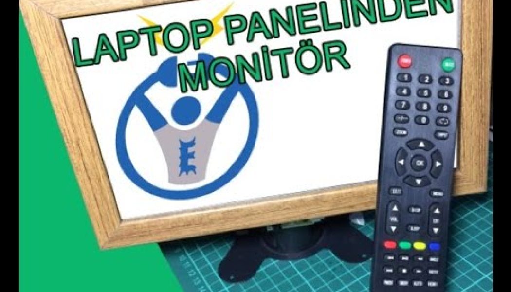 Laptop Panelinden Çok Amaçlı Monitör Yapımı #VISOstickers